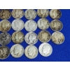 Image 10 : Lot of Assorted Year U.S. 90% Silver Dimes: Mercury and Roosevelt FV: $5.50