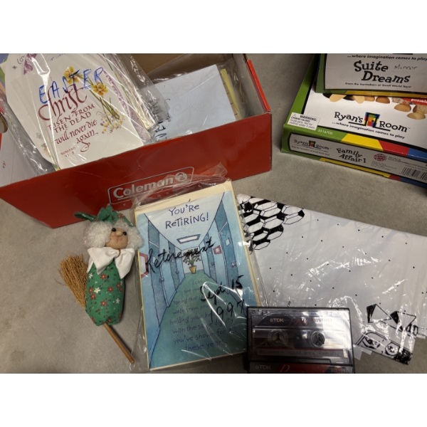 *Pick Up At Mantua Home-No Shipping Available*  Tons of Greeting Cards - Witch on Broom - etc