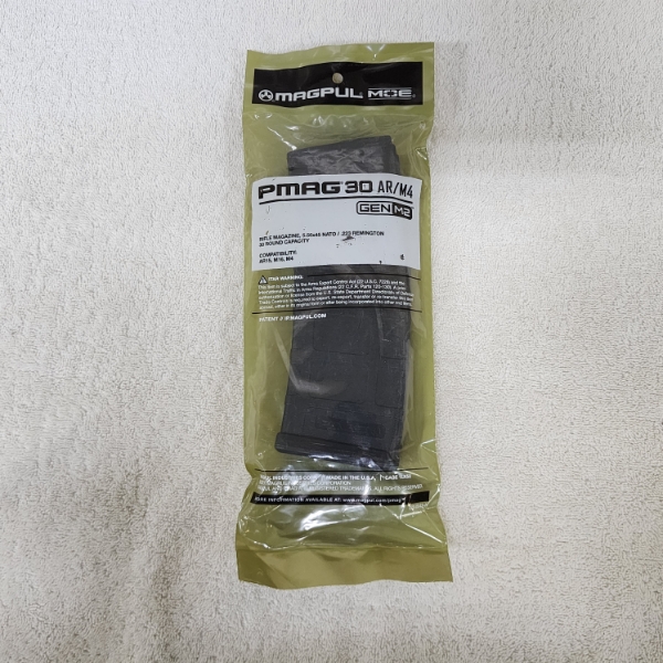 Magpul PMAG 30 AR/M4 Gen M2 MOE 30-Round Rifle Magazine: 5.56x45 NATO/.223 Remington - NEW!