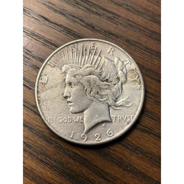 90% Silver - 1926-S Silver Peace Dollar - FV $1.00