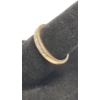 Image 2 : Women's 10K Yellow Gold Channel Set Band Ring With Diamonds - Size 5 - Weight: 1.1g 
