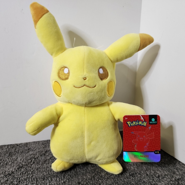 Pikachu 8" Tonal Pokemon Select Plush Stuffed Animal ~ STILL WITH TAGS!