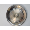 Image 1 : Beli Ram Chiman Lal Jain Sterling Silver 5" Plate - Weight: 63.3g