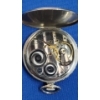 Image 3 : 14K Gold Filled Elgin 17 Jewels Open Face Pocket Watch *Ticks* - Total Weight: 49.2g