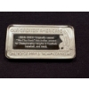 Image 2 : Vintage Jim Thorpe NFL Football One Ounce .999 Fine Silver Pure Silver Bar - Excellent Condition