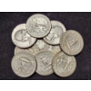 Image 1 : $2.50 Face Value in Assorted 90% Silver Washington Head Quarters