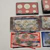 Image 2 : Vintage 1974 To 2009 Mixed United States Mint Proof And Uncirculated Coin Set Lot