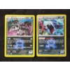Image 1 : Two Team Aqua's Pokemon Trading Cards Including Holo Sharpedo