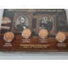 Image 2 : x3 Untied States Mint 2009 Lincoln Cent Anniversary 4-Coin Sets 
