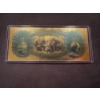 Image 2 : Beautiful First National Bank $2.00 Gold Foil .999 - 24K Note In Protective Holder - Mint Condition