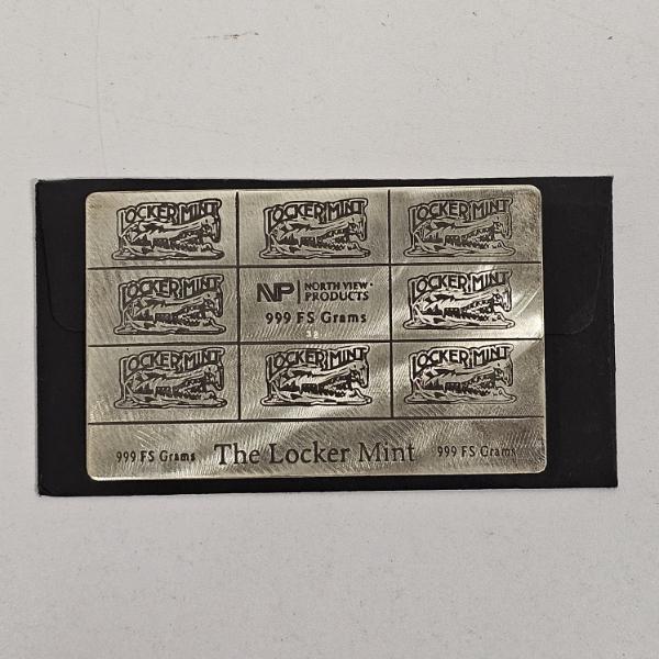 The Locker Mint "Gramsy" Breakable .999 Fine Silver Bar (32g)