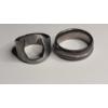Image 1 : (2) Stainless Steel Men's Rings - Size 9 & 12