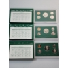 Image 1 : 1996, 1997, and 1998 United States Mint Proof Sets In Original Packaging With CoA