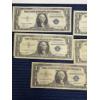 Image 4 : One Dollar Silver Certificates Blue Seal - 5 Total - 1935 A - 1957 (3) - 1957 B