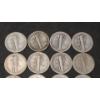 Image 6 : Assorted Years 90% Silver Mercury/Roosevelt Dimes - Face Value: $2.00
