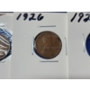 Image 8 : Assorted United States Lincoln Cents Including (1) 2025 Penny & (10) Assorted Years Wheat Pennies