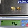 Image 2 : (2) Sets of 22k Gold Earrings - 7.4g TW
