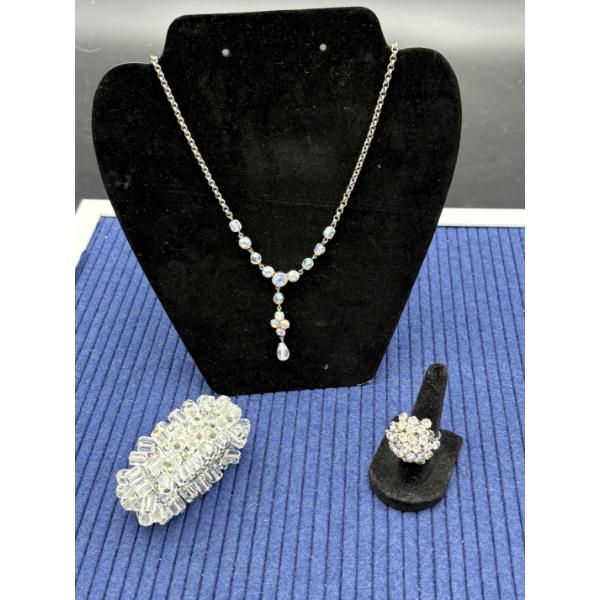 Lot of Costume Jewelry - Necklace - Ring - Bracelet - Very Beautiful Pieces!