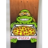 Image 2 : Santa Cruz x TMNT Michelangelo 8.0 Skateboard Deck In Excellent Collectable Condition 