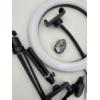 Image 6 : Ring Fill Light & Garmen with Stand - Ring Fill Light Includes Tripod, Phone Holder, Plug in, Remote