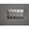 Image 3 : x10 - Valcambi Suisse 1 Gram .999 Fine Silver Bars - 10 Grams Silver Total - Mint Condition