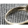 Image 7 : BEAUTIFUL 14K WHITE GOLD DIAMOND RING ~ Weighs 5.3 Grams ~ Marked 585 ~ Size 10 ~ STUNNING STONES!