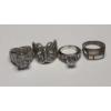 Image 1 : Lot Of Assorted Sterling Silver Women's Rings - Total Weight: 28.6g