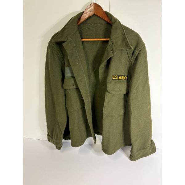 U.S. Army First Issue Korean War Jacket - U.S. Army Patch - Olive Green Wool Jacket 