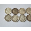 Image 2 : x10 Assorted Years & Mint Marks U.S. 90% Silver Roosevelt Dimes FV: $1.00
