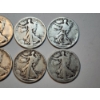 Image 3 : Assorted Years Silver Walking Liberty Half Dollars Face Value: $3.00