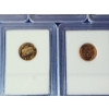 Image 13 : x11 INB Lincoln Cents Including BU Commemoratives & DCAM Gem Proofs, Assorted Years