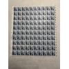 Image 1 : 100 - Full Page Of Rare 1965 Frank Lloyd Wright U.S. Stamps - Real Postage - Face Value $2.00 - Mint