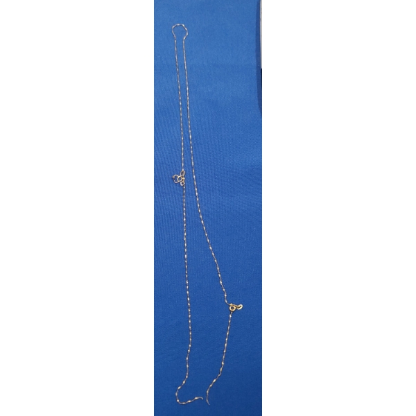 14K Gold Scrap Necklace - Weight: 2.5g