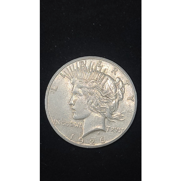 1926-S 90% Silver Peace Dollar