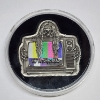 Image 1 : Unique 2026 Republic of Liberia One Dollar "The Watching Dead" Coin in Capsule 