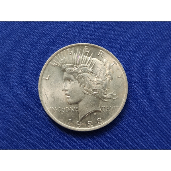 1923 90% Silver Peace Dollar in Excellent Condition