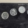 Image 4 : 1943 Lincoln Steel Cents Wartime Emergency Issue Five Coin Collection Set