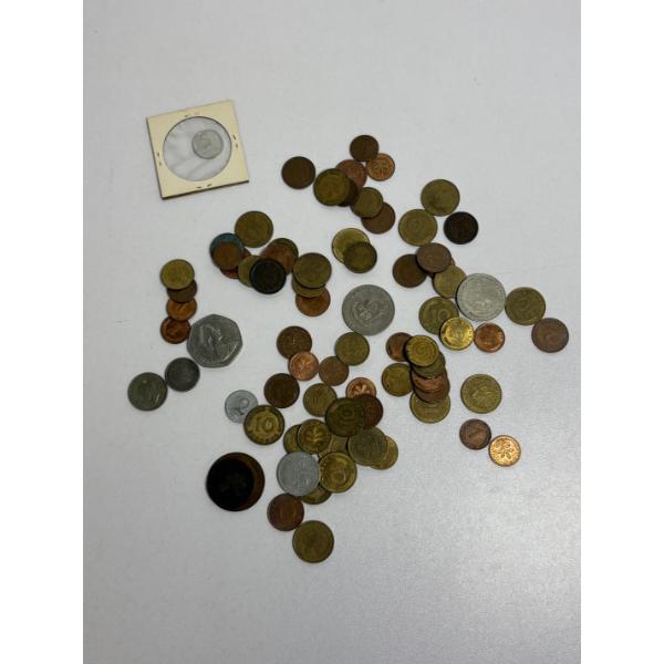 Assorted Foreign Coins - Canadian - German - Etc.