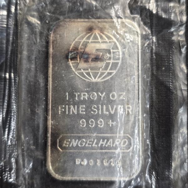 Engelhard .999 Silver Bar - 1 Troy Ounce