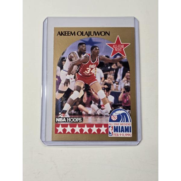 1990 NBA Hoops AKEEM OLAJUWON #23 All-Star Game - Mint Condition