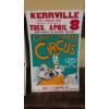 Image 3 : 2 Pcs - Vintage (OHIO) Original Circus Posters - Each 14 x 22 See Pics -Details  - Exc Local History