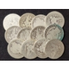 Image 1 : $6.00 Face Value in 90% Silver Barber Half Dollars - Assorted Conditions!
