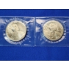 Image 4 : Lot of Assorted Coins: First Men on the Moon Coin, 1999 Proof Set, National Bicentennial Metal