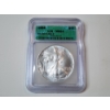 Image 1 : ICG Graded MS64 1994 American Silver Eagle - 1 oz .999 Fine Silver 