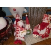Image 2 : Excellent Condition Large Snowman Ornament Group. (Lamps & Bowl Not Included)