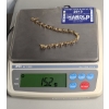 Image 5 : Lovely Gold Plated Sterling Silver 8" Tennis Bracelet With Smokey Quartz - Weight: 15.2g