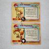Image 4 : TWO Vintage TOPPS Pokemon Trading Cards ~ Ponyta & Rapidash