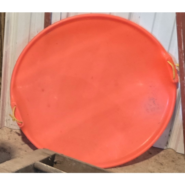 Red Disc Sled