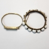 Image 3 : Two Gold-Tone Fashion Bangle Bracelets