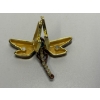 Image 2 : Dragonfly trinket box - 2.5" & Dragonfly Compact Mirror - ***Broken Mirror***